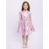 Dress "Alina", height 98 cm, pink color