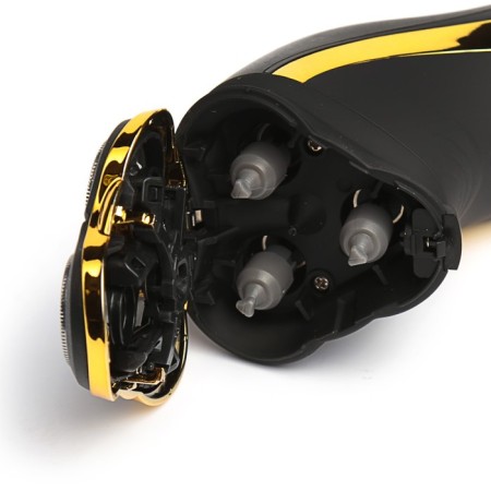 Electric blower Centek CT-2160, 3 W, rotor, 3 floating heads, trimmer, black and gold-5
