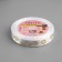 Satin tape with embossing "Figure snowflakes", 15 mm, 23 ± 1 m, white color/gold No. 001