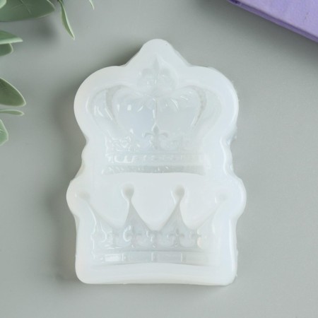 Mold Silicon "Crown" 2 items 1x7x5 cm