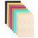 Cardboard color with sparkles, A4, 8 sheets, 8 colors, non -moped, bilateral, in the folder, 250 g/m², cold heart
