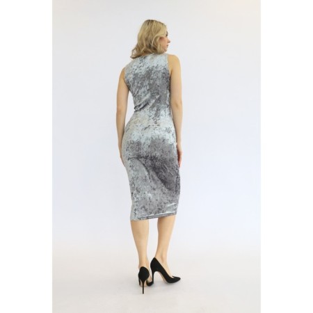 Velvet-sheath dress, size 42-5