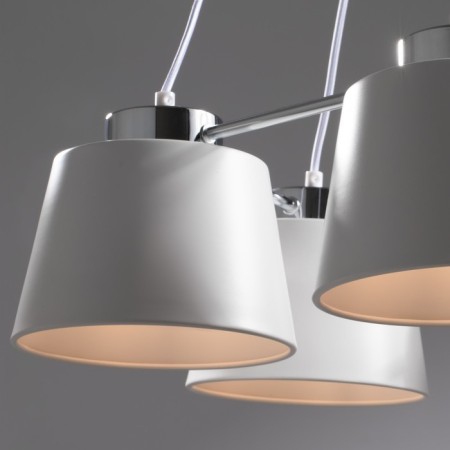 Suspended lamp Freya Fr5004PL-05CH BARBARA, 600X600X800 mm, E27, 5x60W, chromium color-1