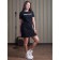 Women's tunic Brilliant, size 42, black color