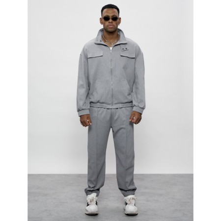 Sports suit men's, size 50, gray color-1