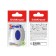 ERICHKRAUSE SMART & Soft Eraser with centering, ellipsoid, medium stiffness, from hypoallergenic material of thermoplastic rubber (TPR) with reduced crumb formation (DUST FREE)