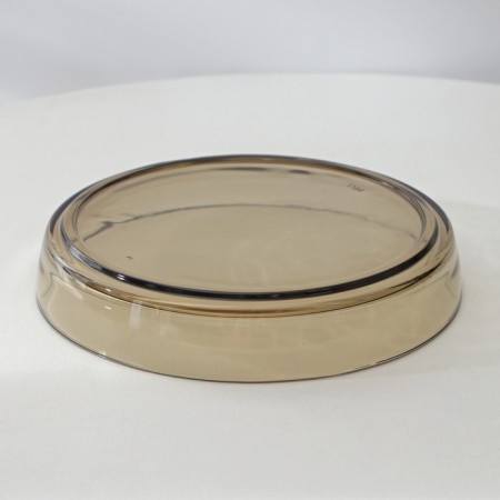 A set of glass plates "Dym", 5 items: 2 plates d = 18.3 cm, 3 plates d = 19.8 cm-6