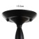 Svetogor chandelier "summer" 6x60W E27 black