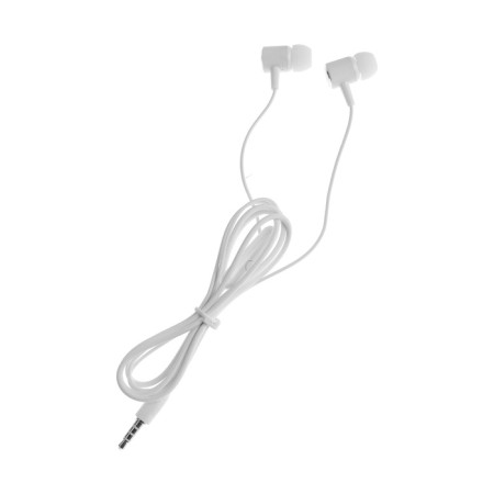 Headphones CB-51, wired, vacuum, microphone, 1 m, jack 3.5 mm, white-1
