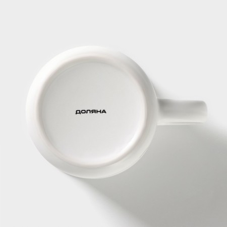 Porcelain share mug "Secret Life", 360 ml, white color-3