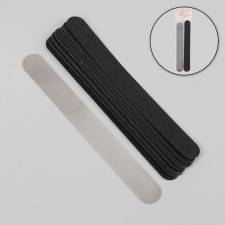 The base and replaceable files for a saw, 18 cm, 10 pcs, abrasiveness 240, black color
