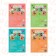 A set of books with chering stickers, 4 pcs. 16 pp., A5, Masha and the bear