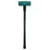 Sledgehammer Kraftool 2009-8, professional., An elongated steel rubberized handle, 8 kg