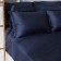 Slip on the elastic band SL Home Tencel 160*200+30 cm, col. blue