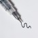 Nail design marker, thin, acrylic, 13.7 cm, black color