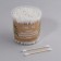 A set of cotton sticks, on a wooden basis, 7 cm, in a plastic organ Imagine, 170 pcs