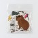 Stickers on the suitcase "I am all lies", 10 pcs, 8 × 8 cm