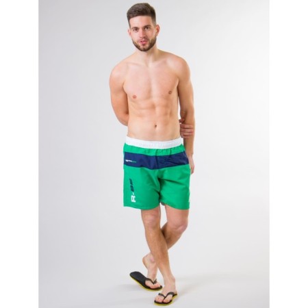 Male ISee shorts, size 52, green color, blue-3