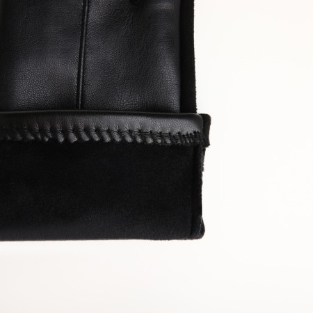 Gloves are female, dimensionless, without insulation, black color-4