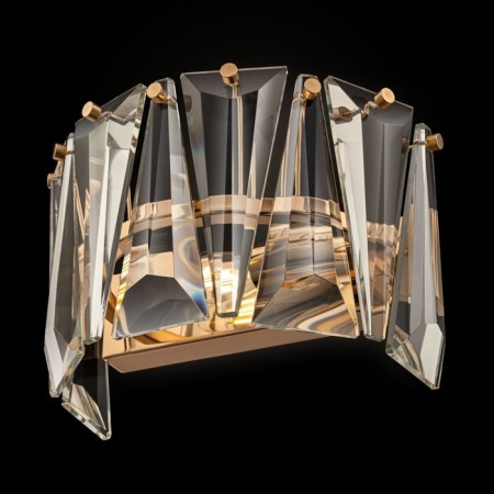 Bra Maytoni Mod043WL-01G, 1CHE14, 60W, 25.6x15.3x16 cm, color gold-2