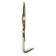 Hook furniture tundra TKO013, one -rod, bronze, 10 pcs TMP