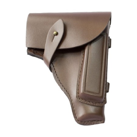 Standard holster under PM, leather, mix of flowers-2