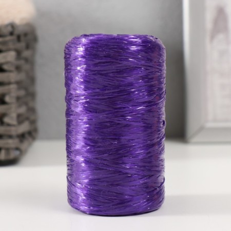 Manual knitting yarn 100% polypropylene 200m/50g (set 3 pcs, St. Syrena, Amethyst, Green)-1