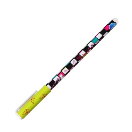 Gel handle My Melody, needle -shaped writing node 0. 5 mm, erased blue ink, plastic Druh-1