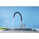 Rossinka Z35-35U-BLACK kitchen mixer, with flexible color surge, chromium color, black
