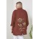 Women's tunic, size 56, brown color