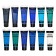 Acrylic paints 12 colors in a tube 75 ml, matte, calligrata, sea colors