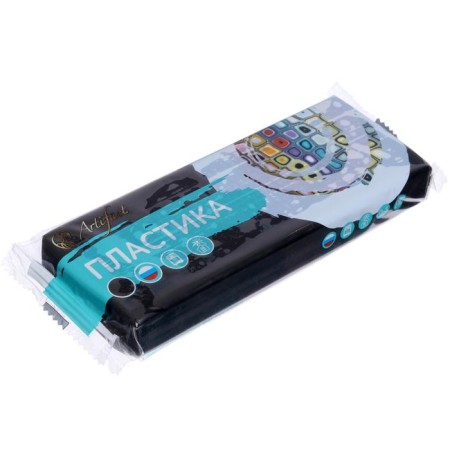 Plastic - polymer clay, 250 g, black