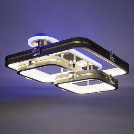 Luer with FDD "Luminar" 3XLED 88W 3000-6000K RGB Gold Gold 50x47x16cm-2