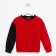 Jumper for the boy Minaku: Casual Collection Kids red color, height 110