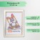 Photo frame plastic 21x30 cm white (781)