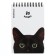 Notepad on spirals A6, 80 sheets, cage, erichkruuse "cats", cardboard cover, offset unit, 100%whiteness, mix
