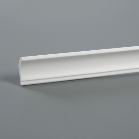 Ceiling skirting board 03012E, white 24x17x2000 mm-2