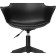 Computer chair Tulin plastic/eco -leather, black 60x60x83 cm