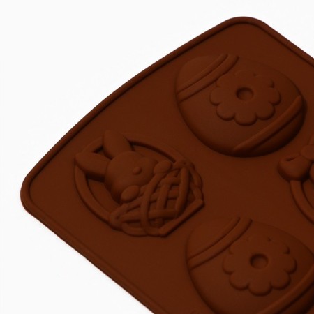 Silicone form for baking “with a bright Easter!”, 10.6 x 20.7 cm.-3