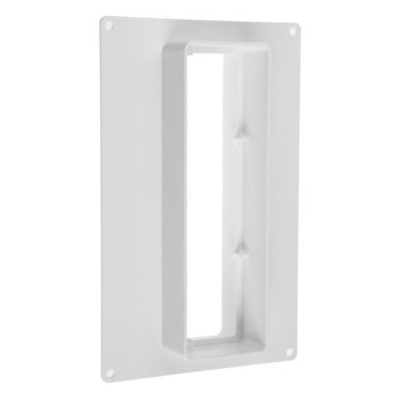 Zein ventilation duct connector, 60 x 204 mm, with an overhead plate-2