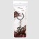 A keychain for keys is the letter “only for you. H ", 8 x 3 cm