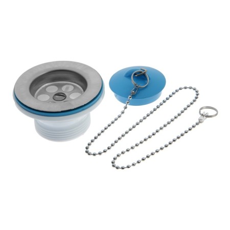 Issue "Ani Plast" M106, 1 1/2, with a stainless grid and a traffic jam with a chain-1