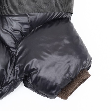 Kombinson for dogs with a slope "Moden", size 10 (DS 25, OG 34, Osh 24 cm), black-9