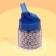 Plastic bullets 6 mm in a jar, 200 pcs., Mix color