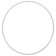 Hoop for rhythmic gymnastics Grace Dance, professional, d = 60 cm, white color