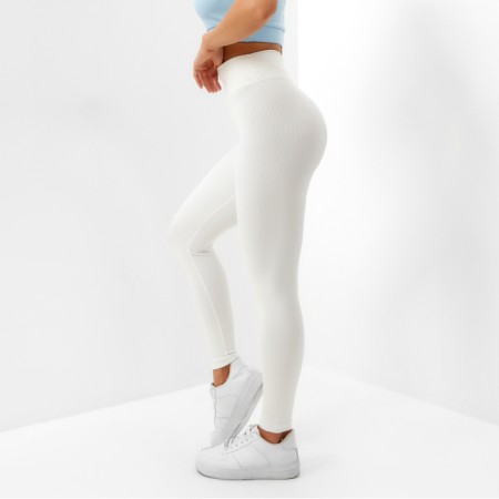 Pants (leggings) Sports female minku white color, rr 48-2