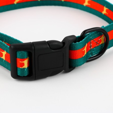 Collar "in style", fastener - fastx, 2.5 cm, 40-55 cm-1