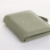 Women's wallet on the button, green color