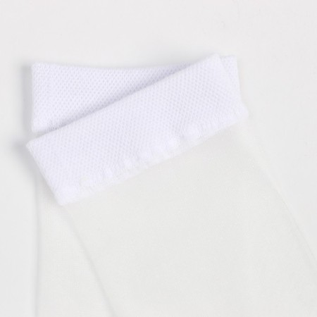 Women's socks, white color, size 23-25 ​​(36-40)-2