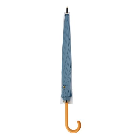 Umbrella - a semiautomatic “pastel” cane, 16 knitting needles, r = 52 cm, blue color-8